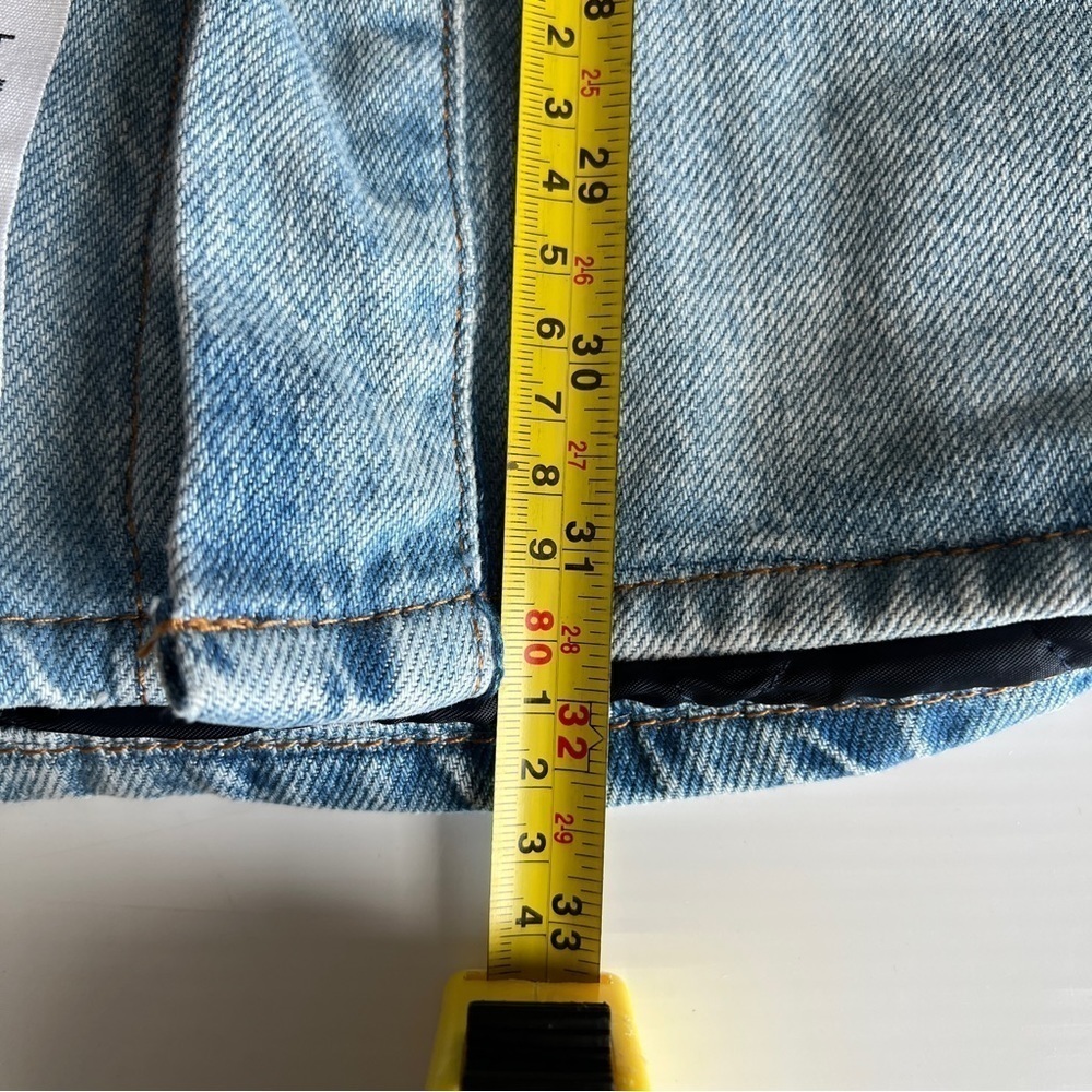 ZARA DENIM JACKET SHIRT | GOOD AMERICAN COLLECTION | 2553/066 - Picture 11 of 15